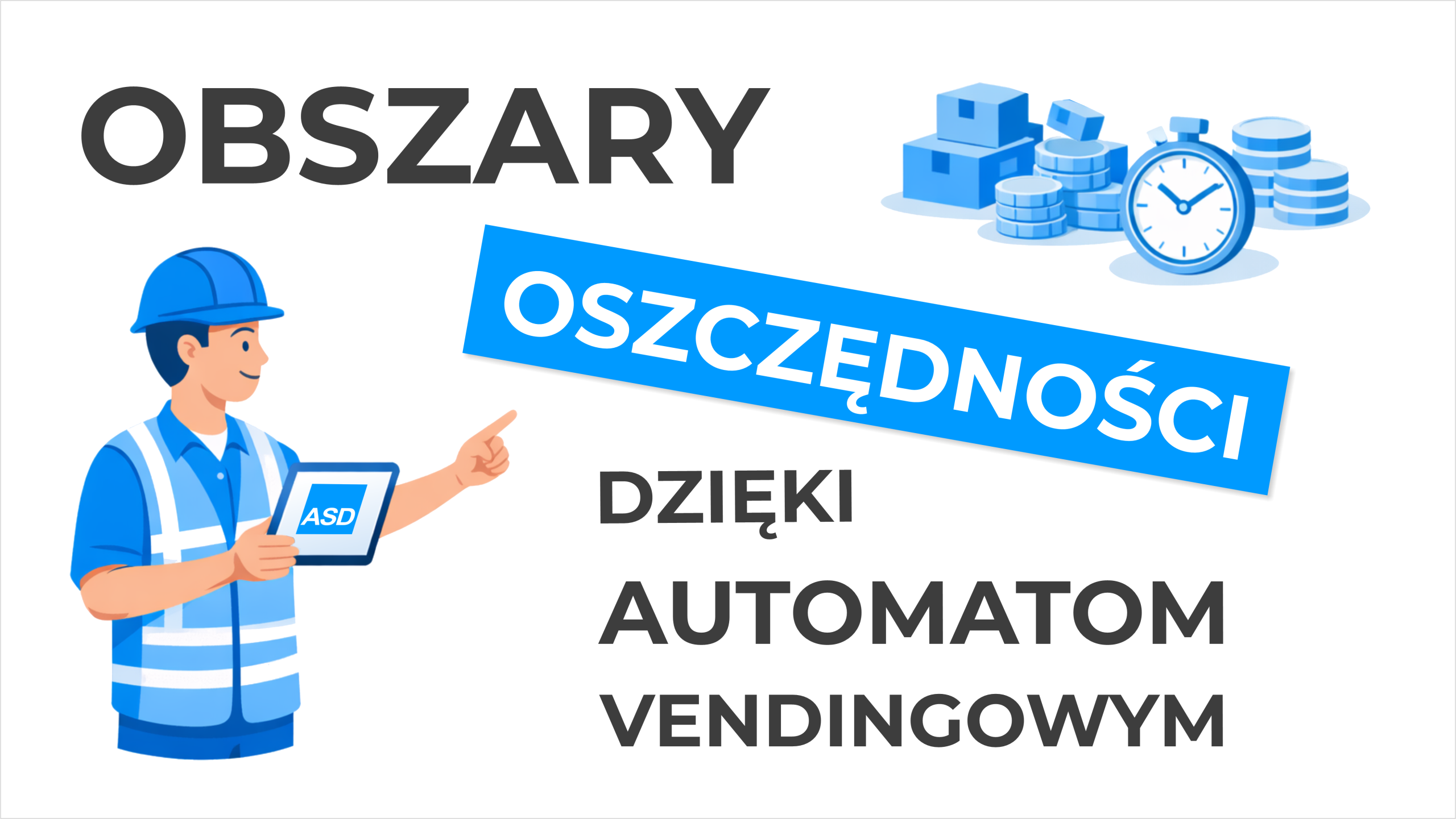 Obszary oszczędności dzieki automatom vendingowym